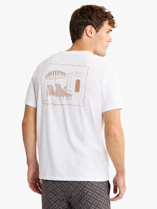 Fair Harbor Men's Kismet Graphic Tee | Med Cafe