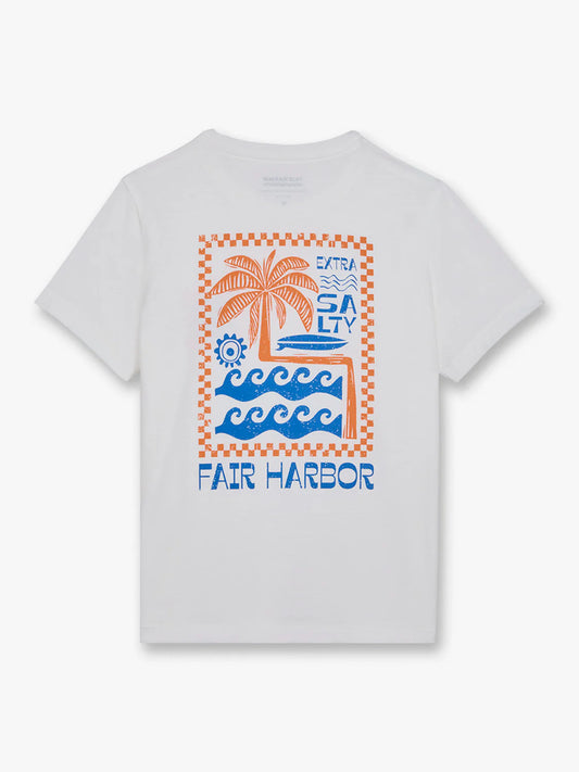 Fair Harbor Kids Kismet Graphic Tee | Checkered Seas