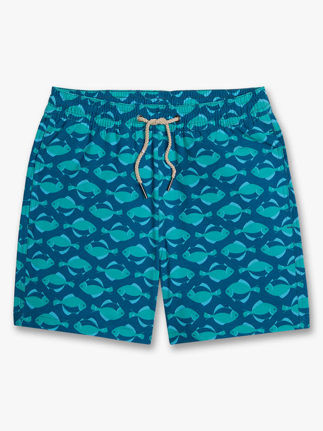 Fair Harbor Kids Bayberry Trunk | Teal Flounders