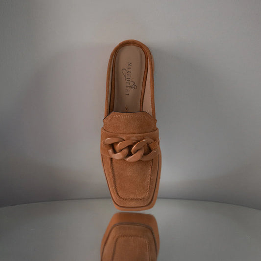 Naked Feet Elect Platform Mules
