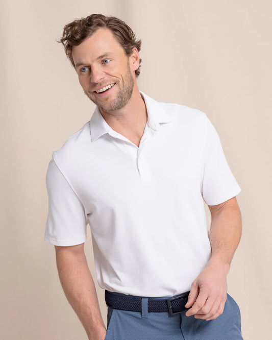 Southern Tide Men’s Short Sleeve Belfair Performance Polo