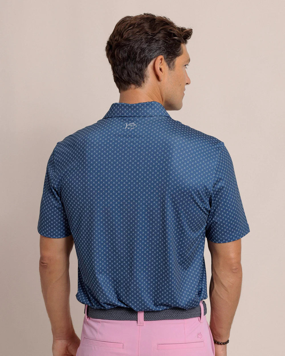 Southern Tide Men’s Short Sleeve Driver Putter Around Polo