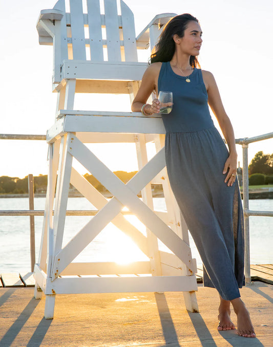 Carve Designs Lark Linen Dress Classic Fit Tank Dress