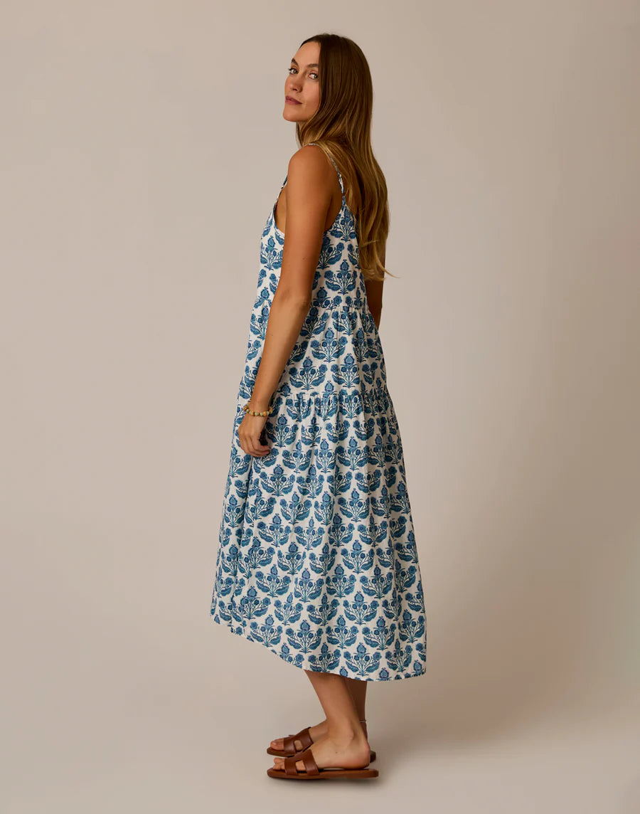 Carve Designs Jacey Textured Dress Relaxed Cami High-Low Dress