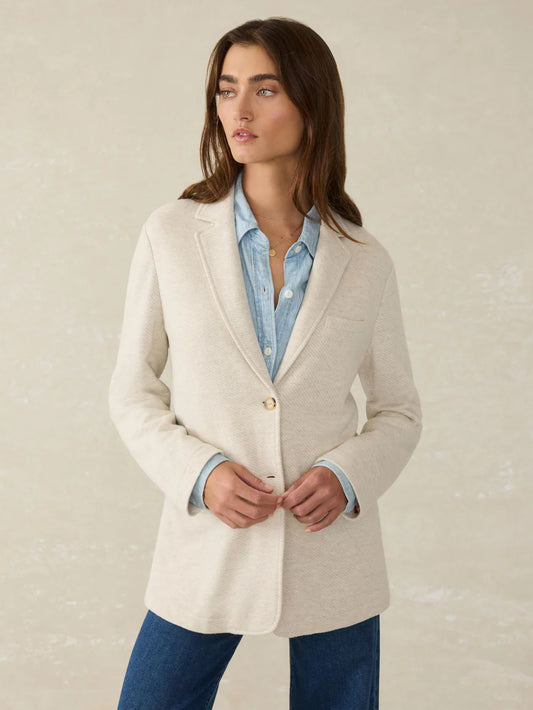 Faherty Women's Inlet Knit Blazer