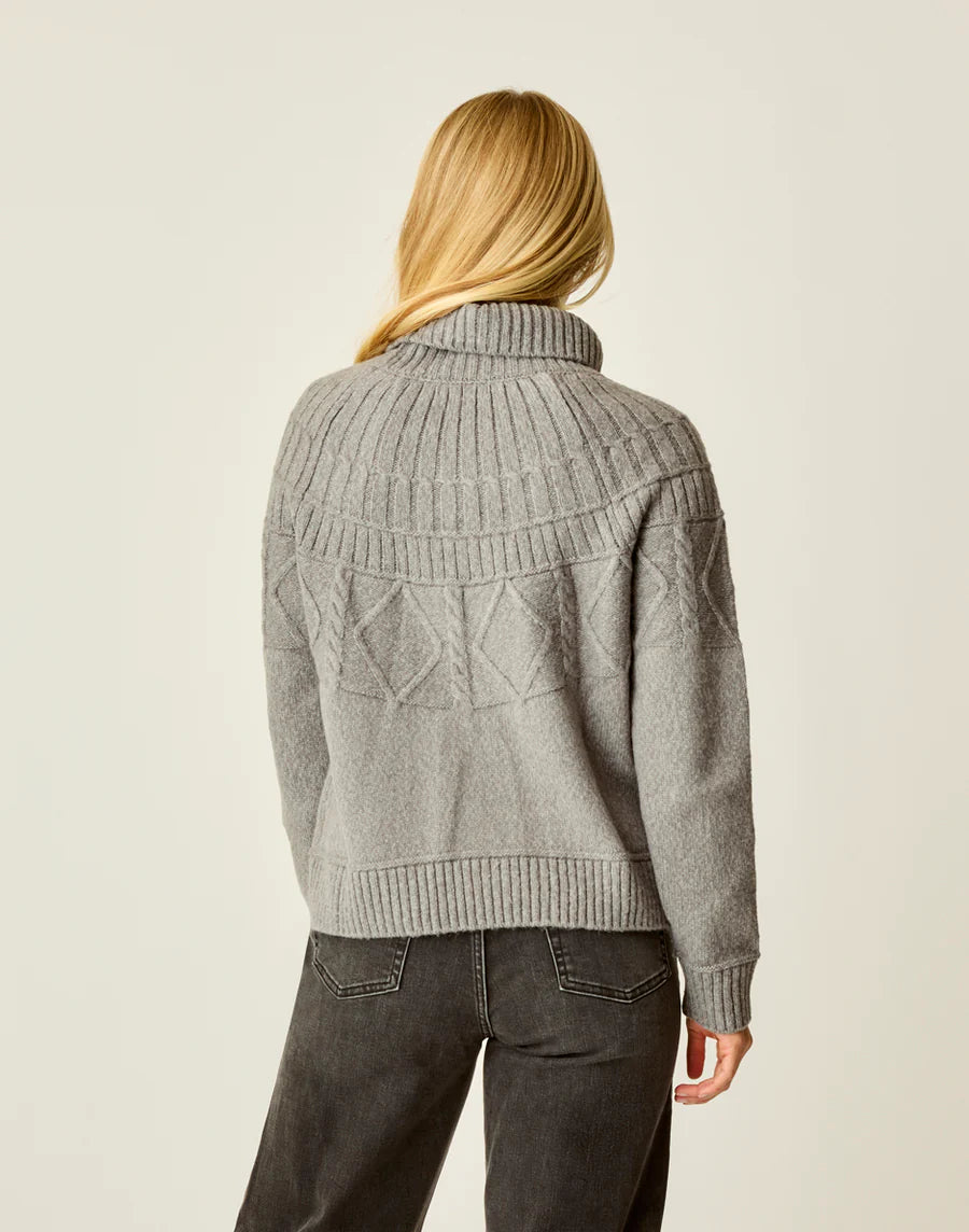 Carve Designs Neve Cable Turtleneck