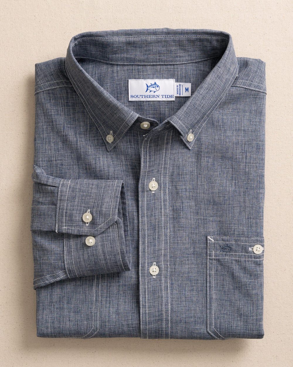 Southern Tide Men's Long Sleeve Dock Shirt