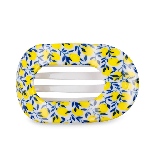 Teleties Limoncello Large Round Flat Clip