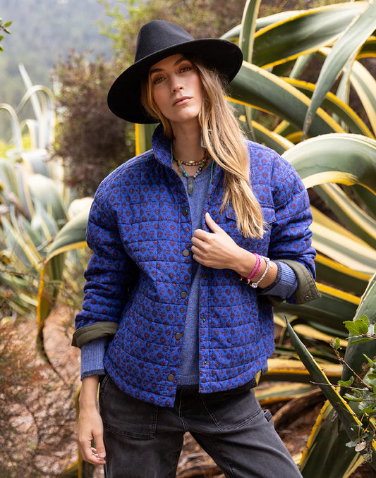 Carve Designs Marais Reversible Jacket Relaxed Fit Reversible Shacket