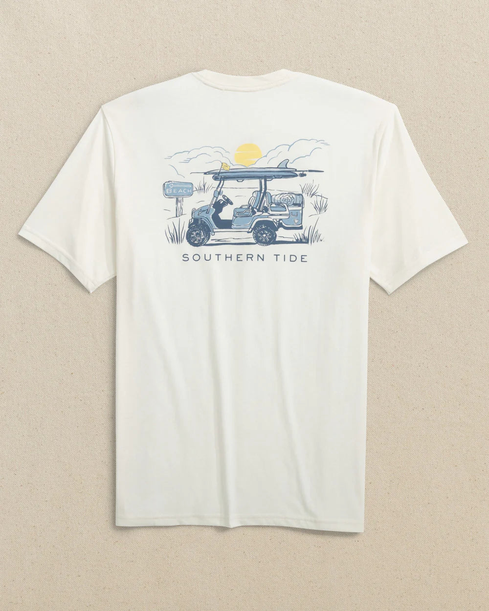 Southern Tide Men's Short Sleeve Golf Cart Tee