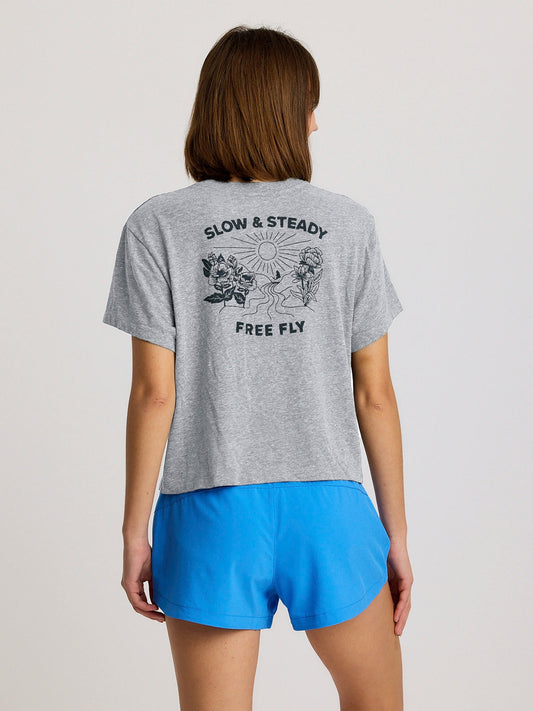 Free Fly Women’s Slow And Steady Meadow Tee