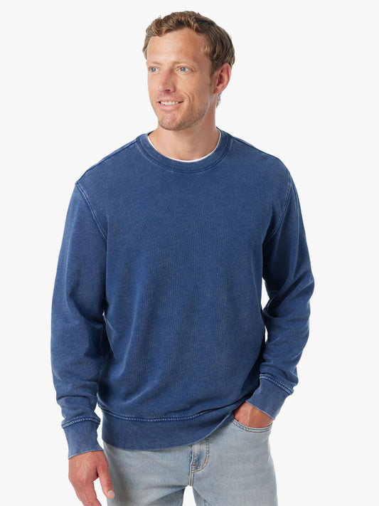 Fair Harbor Men's Saltaire Crewneck- Navy
