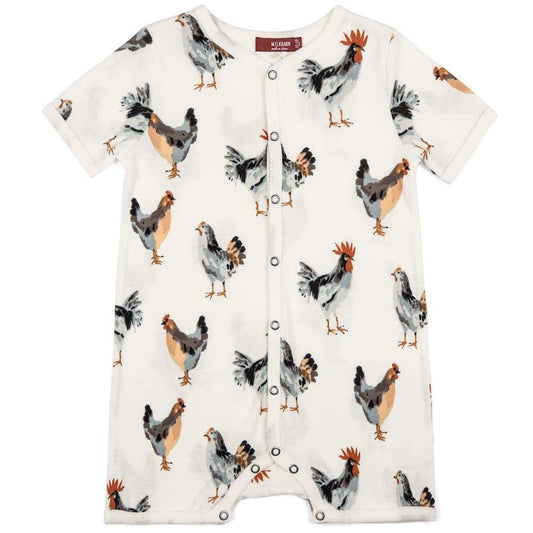 Milkbarn Chicken Organic Cotton Shortall