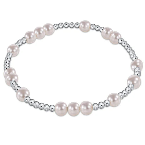 Enewton Hope Unwritten Sterling 5MM Bead Bracelet- Pearl