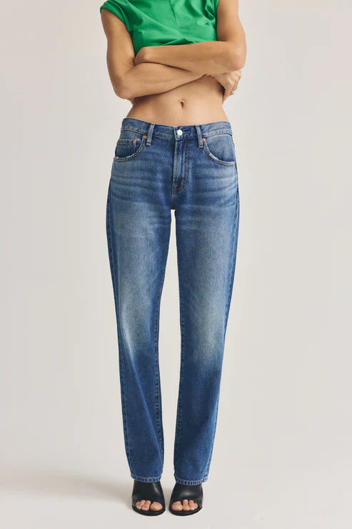 Pistola Issa Mid Rise Relaxed Straight Jean - Sorensen