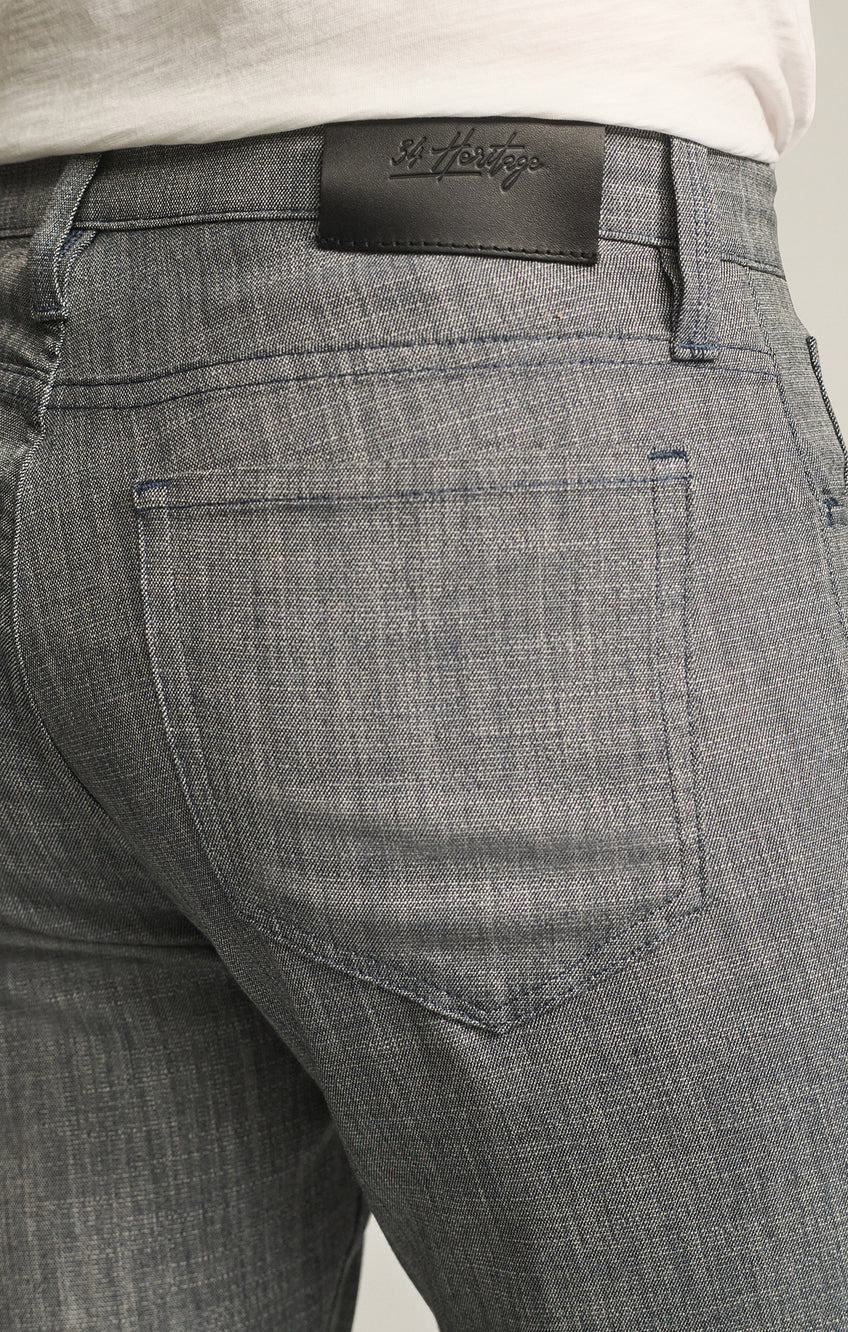 34 Heritage Courage Straight Leg Pants In Navy Cross Twill