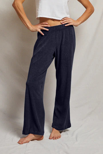 Perfectwhitetee Katie Loop Terry Straight Leg Pants