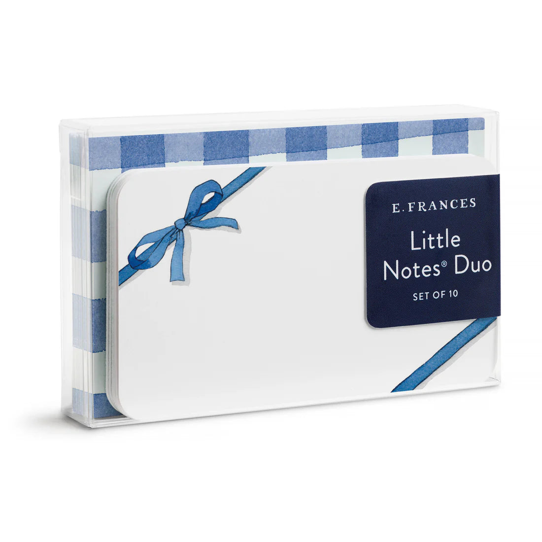 E. Frances Blue Bow Little Duo Set