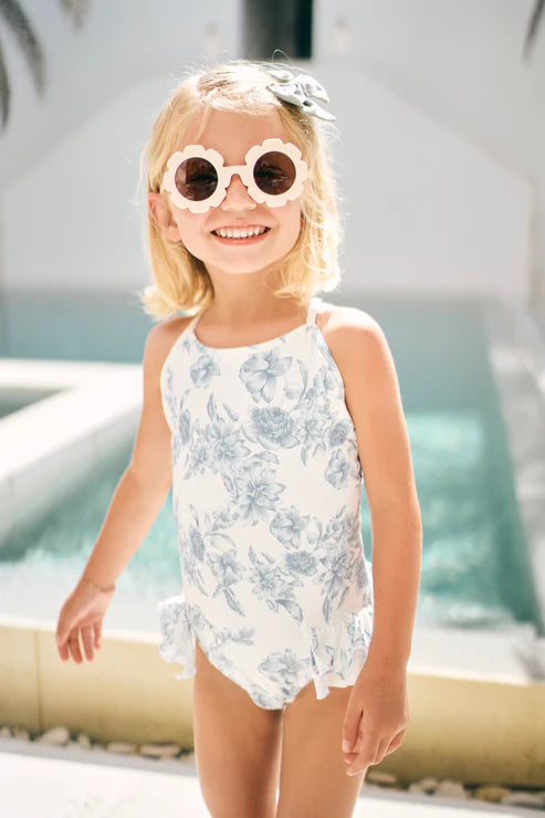 Hermoza Little Clementine One-Piece Swimsuit In Daylight Saunter