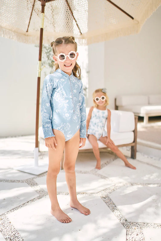 Hermoza Little Gayle One-Piece Swimsuit In Meadow Whisper
