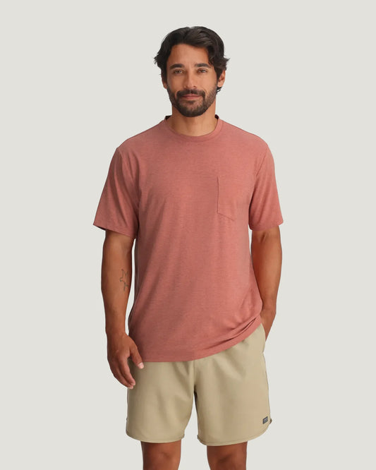 Free Fly Men's Bamboo Flex Pocket Tee