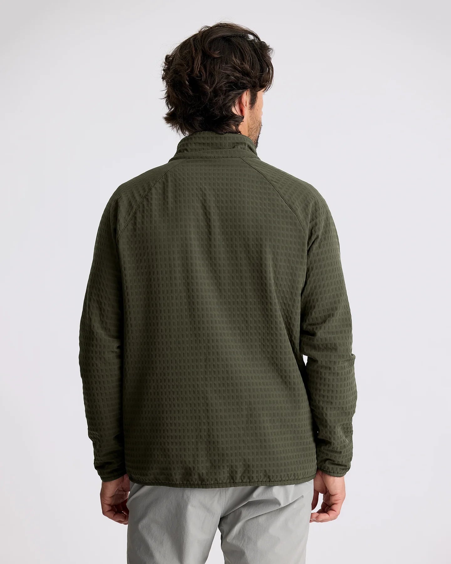 Free Fly Men's Gridback Fleece Jacket