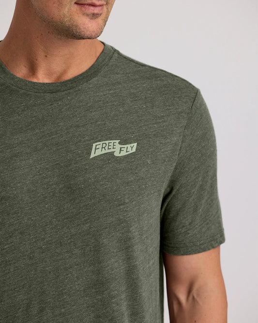 Free Fly Men's First And Last Tee