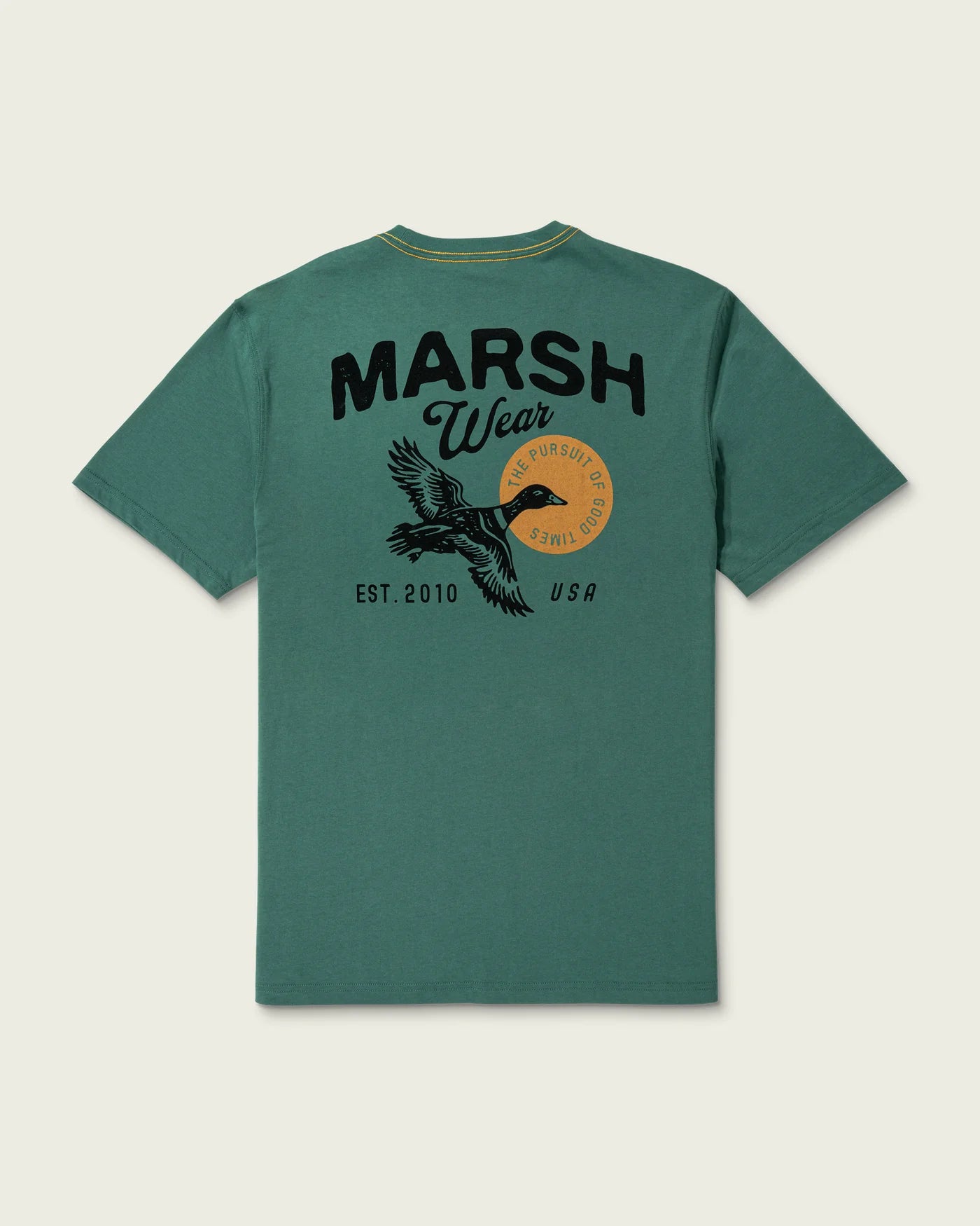 Marsh Wear High Flyer Duck Graphic Tee- Mallard Green
