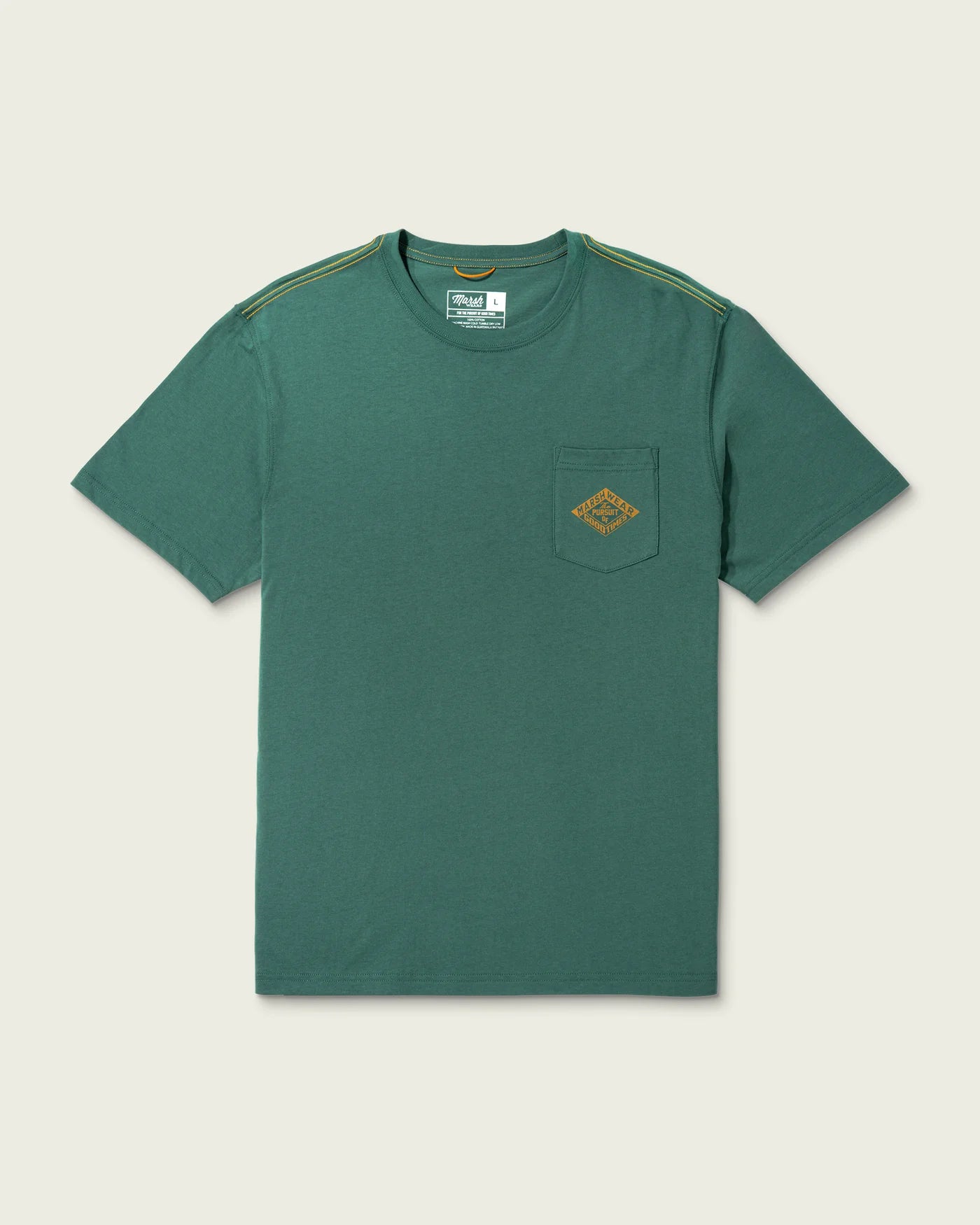 Marsh Wear Natural Resources Graphic Tee- Mallard Green