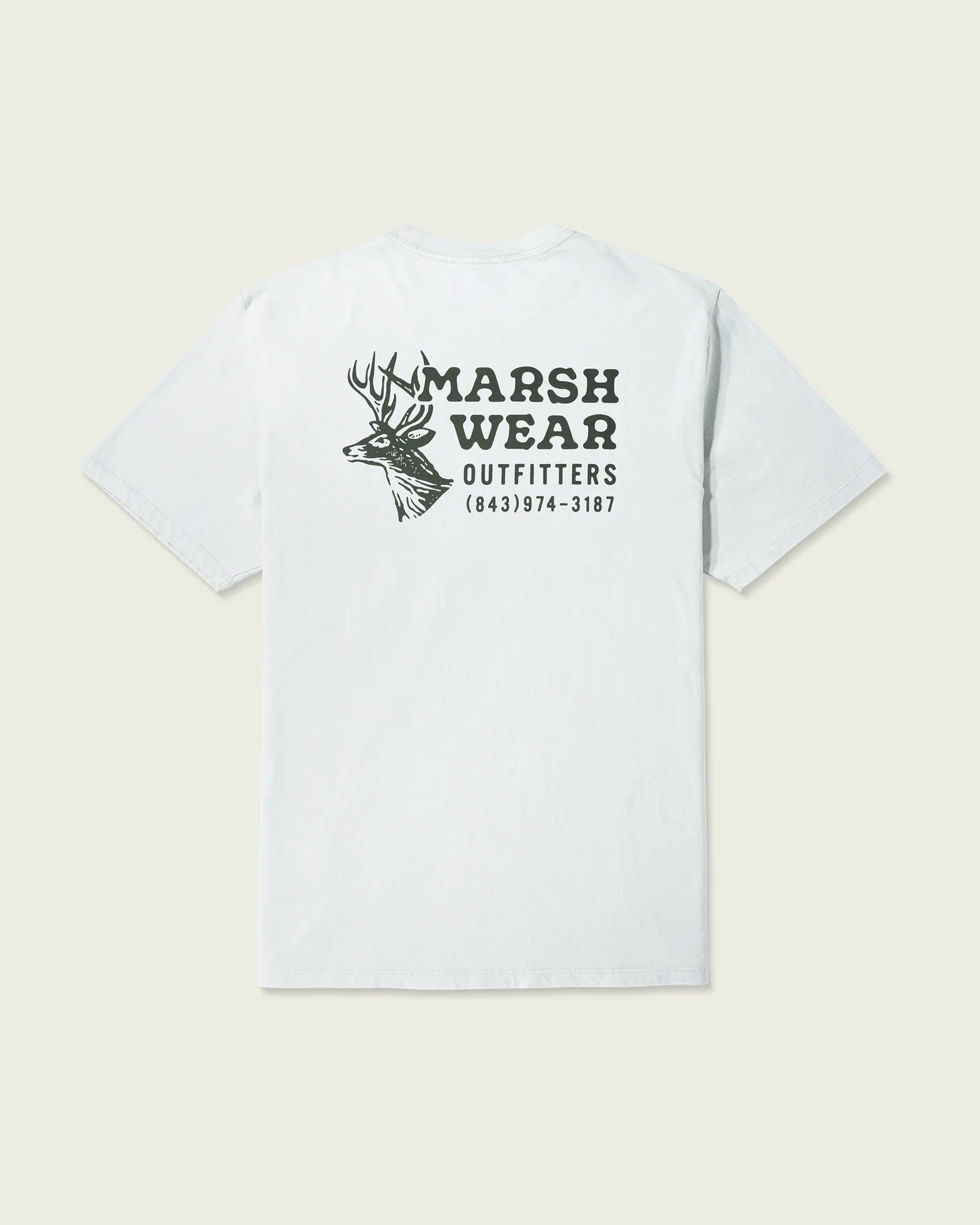 Marsh Wear Outfitter Short Sleeve Graphic Tee- Stone