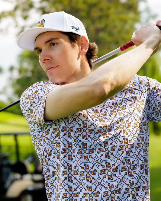 Waggle Old Fashioned Men's Polo