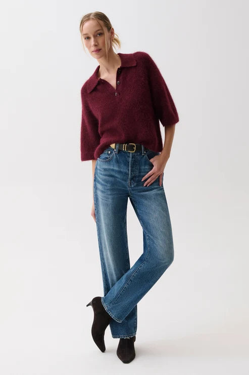 Pistola Cassie Super High Rise Straight Jean - Legend