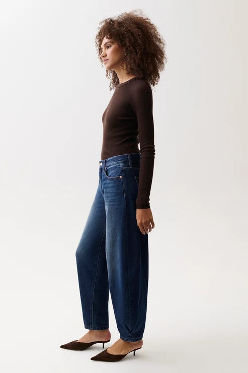 Pistola Willow Mid Rise Pleated Barrel - Vega