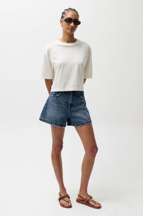 Pistola Saige High Rise A-Line Short - Wishbone