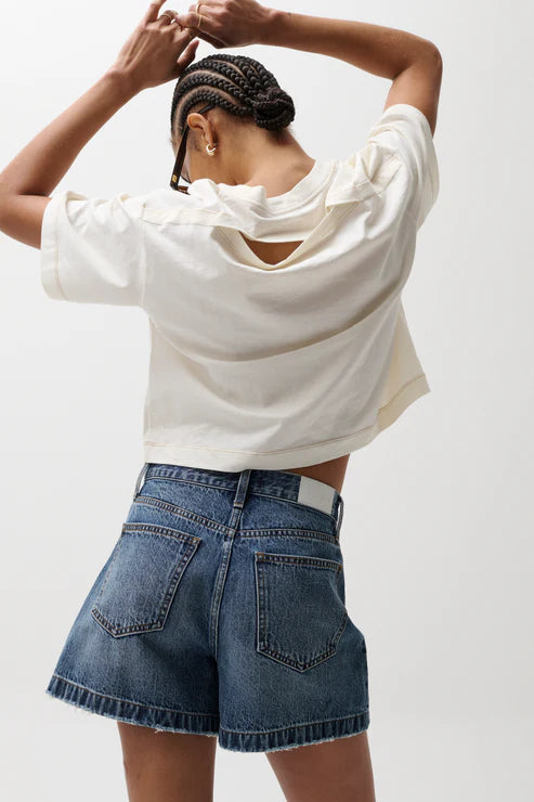 Pistola Saige High Rise A-Line Short - Wishbone