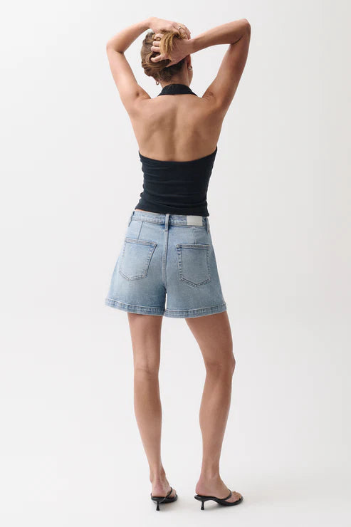 Pistola Aoki High Rise A-Line Short - Terrace