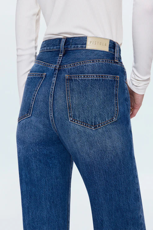 Pistola Cassie Super High Rise Straight Jean - Fairview
