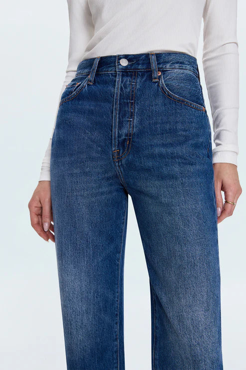 Pistola Cassie Super High Rise Straight Jean - Fairview