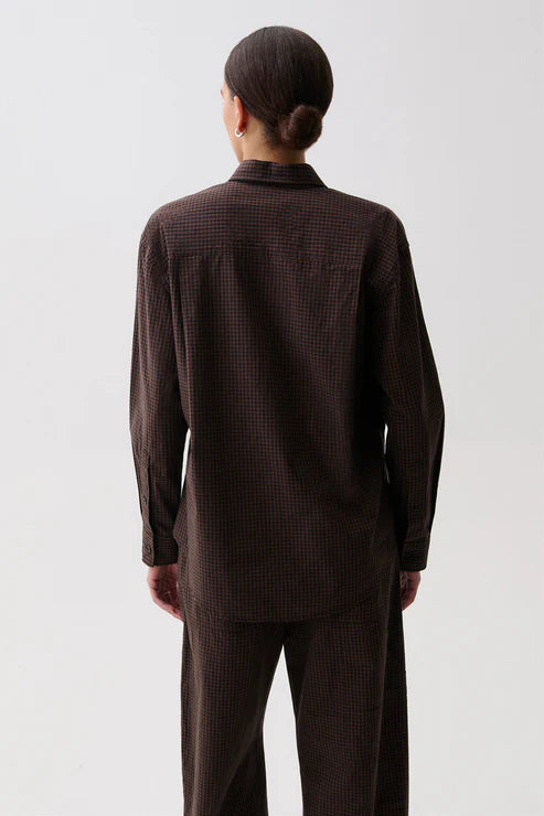 Pistola Mila Button Down Wrap Top - Hot Toddy