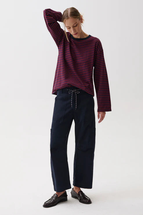 Pistola Sabrina Curved Utility Pants - Nautical