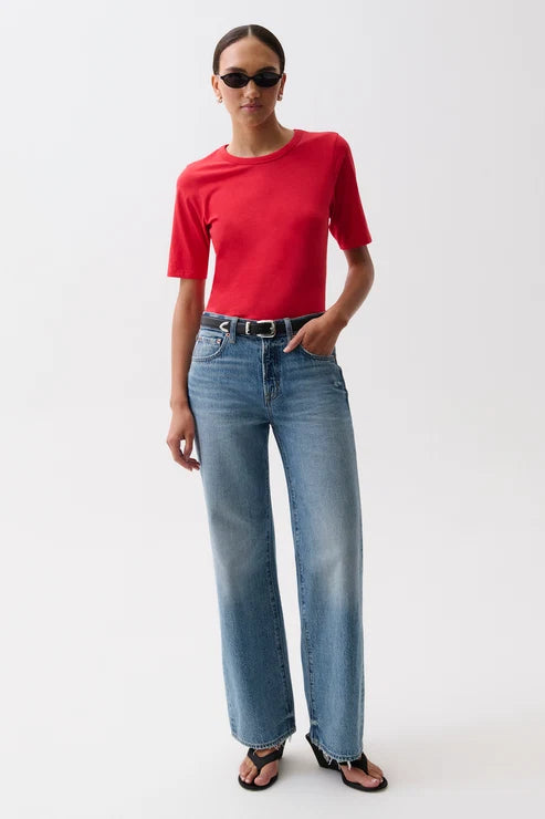 Pistola Harlowe Relaxed Baggy Jean - Serpentine Vintage