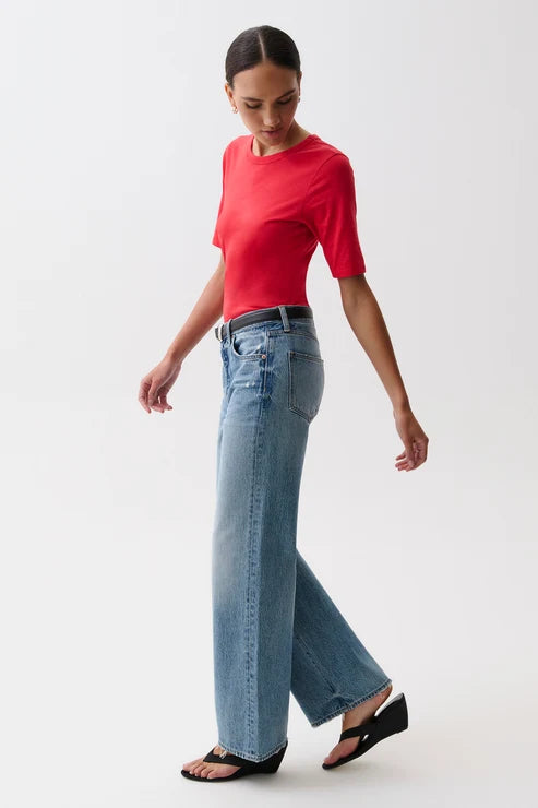 Pistola Harlowe Relaxed Baggy Jean - Serpentine Vintage