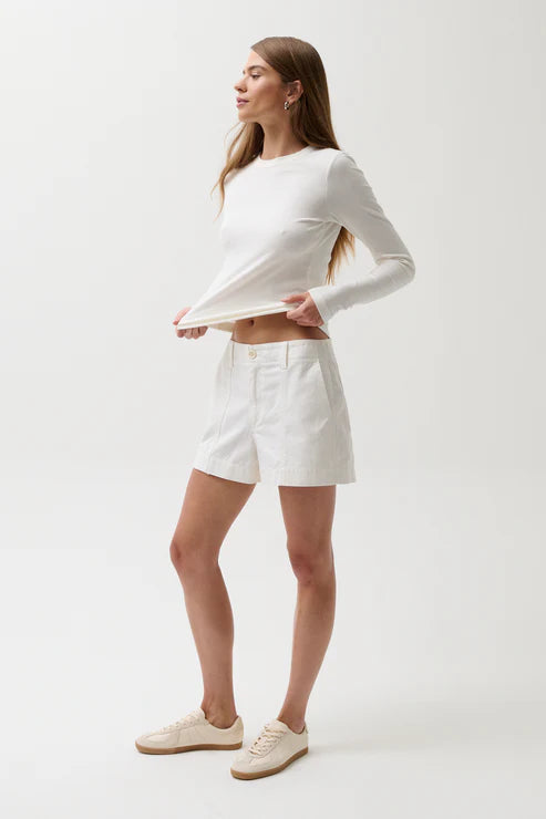 Pistola Mason Relaxed Utility Short - White