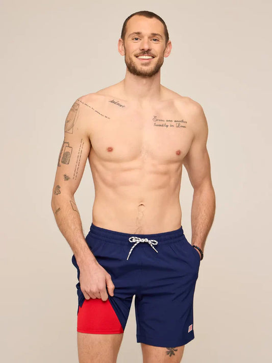 Chubbies Classic Lined Swim Trunk- The Out Of The Blues