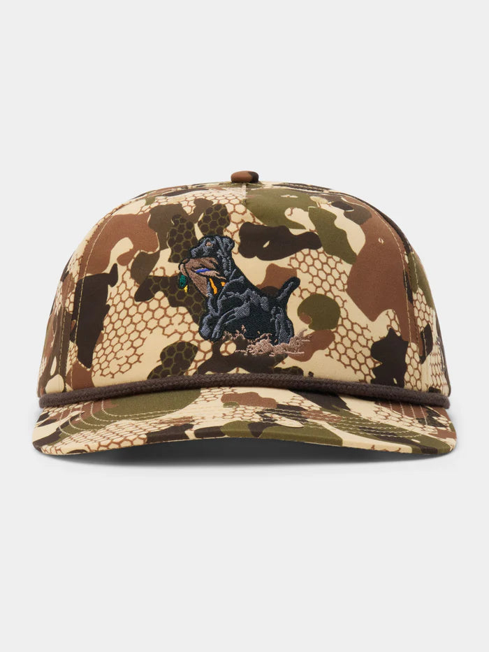 Duck Camp Black Lab Hat -Wetland