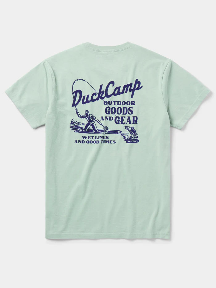 Duck Camp Goods And Gear Tee - Bay