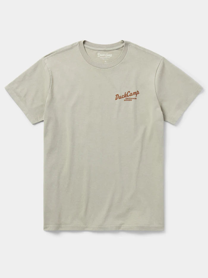 Duck Camp Goods And Gear Tee - Vintage Khaki