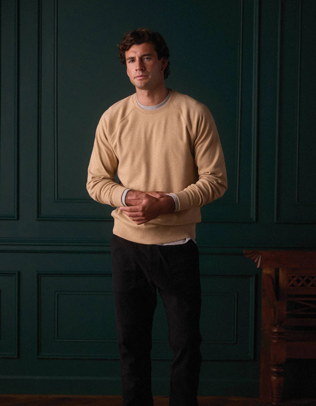 Normal Brand Puremeso Everyday Crew In Toffee