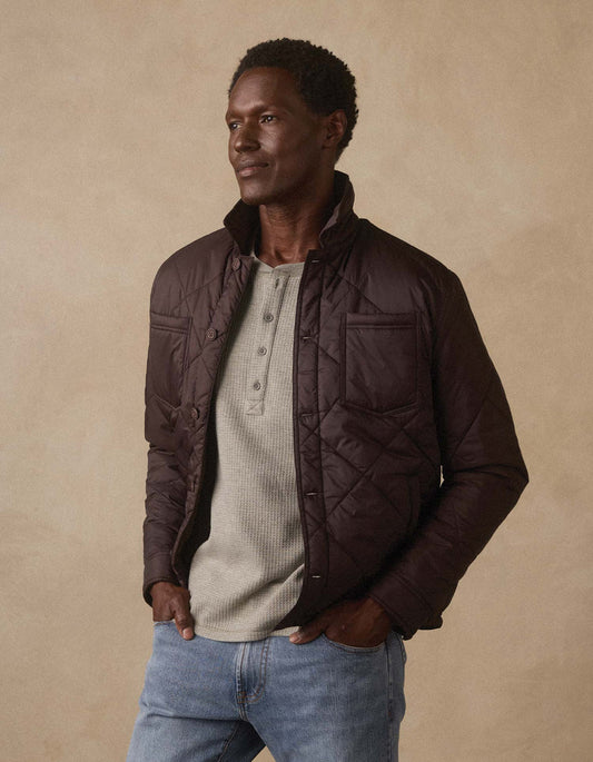 The Normal Brand The Only Jacket in Chestnut