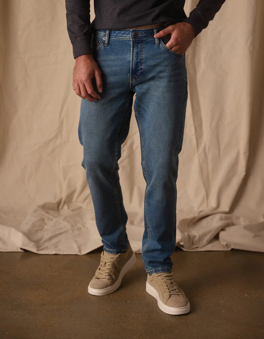 Normal Brand Comfort Terry Jean In Dark Wash
